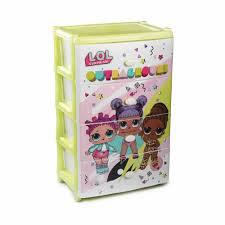 Комод 4-х секц. "LOL Surprise" широкий