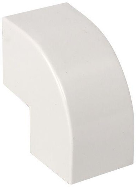 "EKF"™ угол внешний (25х25) (4 шт) plast ekf белый