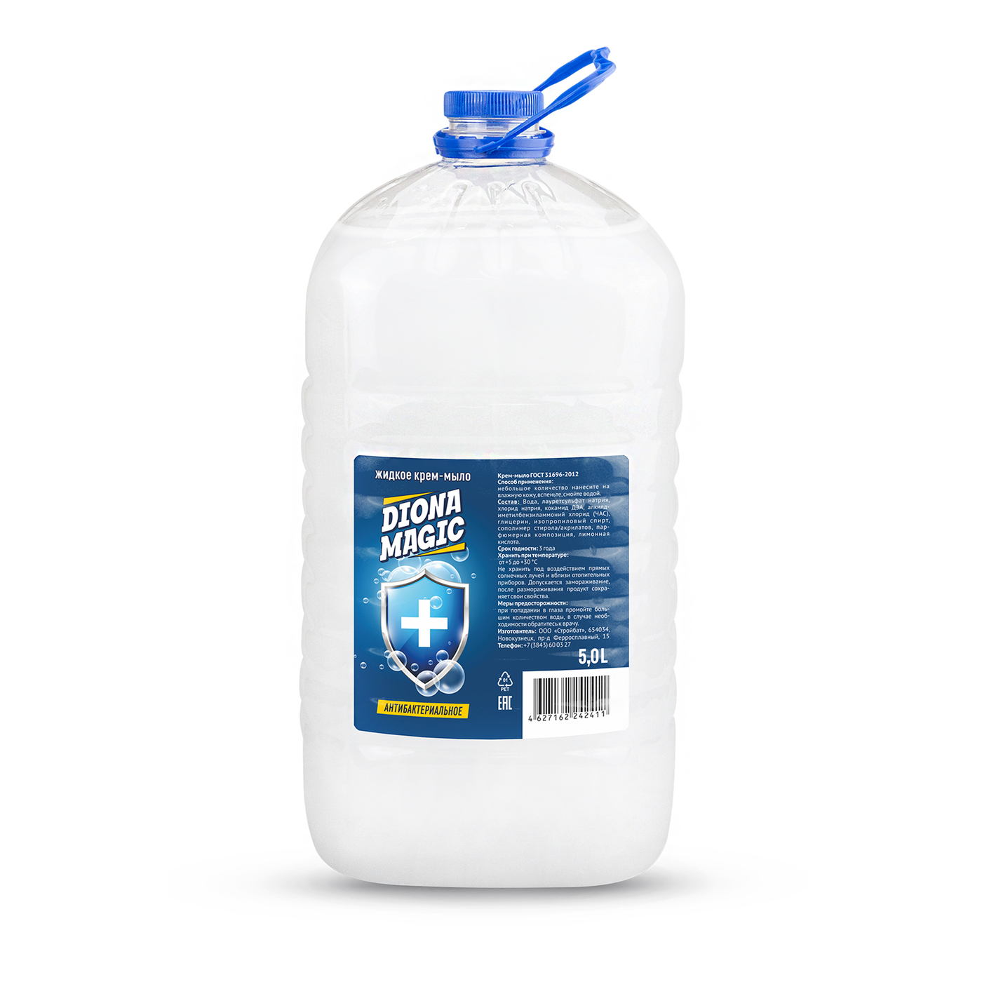 Крем-мыло DIONA "Антибактериальное" 5 л