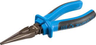 Тонкогубцы ЗУБР "Профессионал" Н12х1 двухкомпонентные рукоятки 160 мм