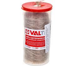 Нить сантехническая льняная VALTEC для резьб.соединен (110 м) VT.FLAX,0.110