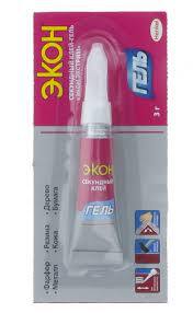 Клей ЭКОН "Extreme" секундный унив. 3г гель