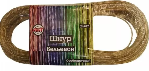 Шнур бел. Хозяюшка 4мм/10м цвет