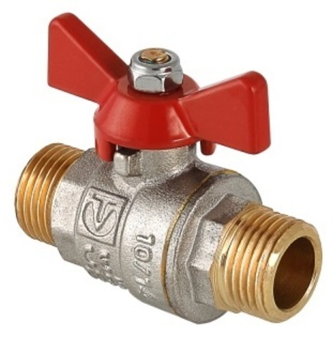 Кран шар. Basic VT НН 3/4" бабочка (бшш) (12) VT.219.N.05