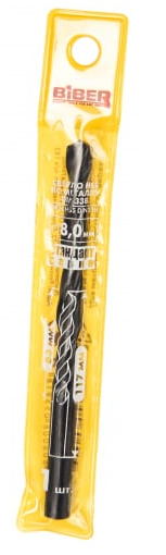 Сверло BIBER 8мм по мет. "Стандарт"