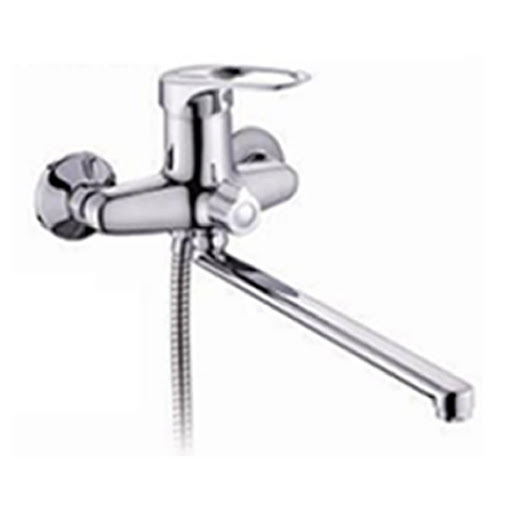 Смеситель Lemen D40 д/ван,встр.перекл.,д/нос(цинк)