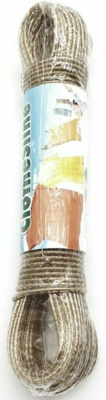 Веревка бельевая металлизированная 20 м