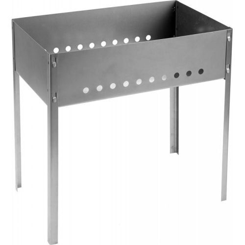 Мангал GRINDA "Barbecue"  500х300х500мм серебристый (арт. 4277820