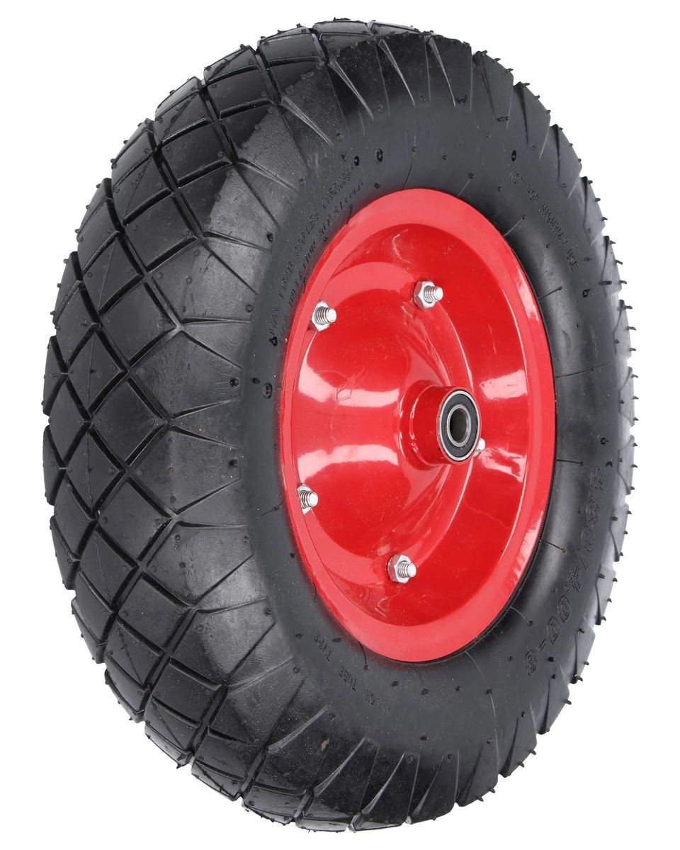 Колесо для тачки садовой 400-8 \16 мм\