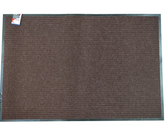 Коврик придверный BAIZHEHG "Standart"   влаговпитывающий коричневый 40х60см (арт. B101)