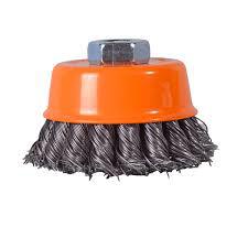 Щётка чашечная для УШM, крученая, 75 мм Вихрь