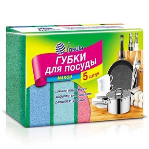 Губки  д/пос. Insula Профильные 5шт