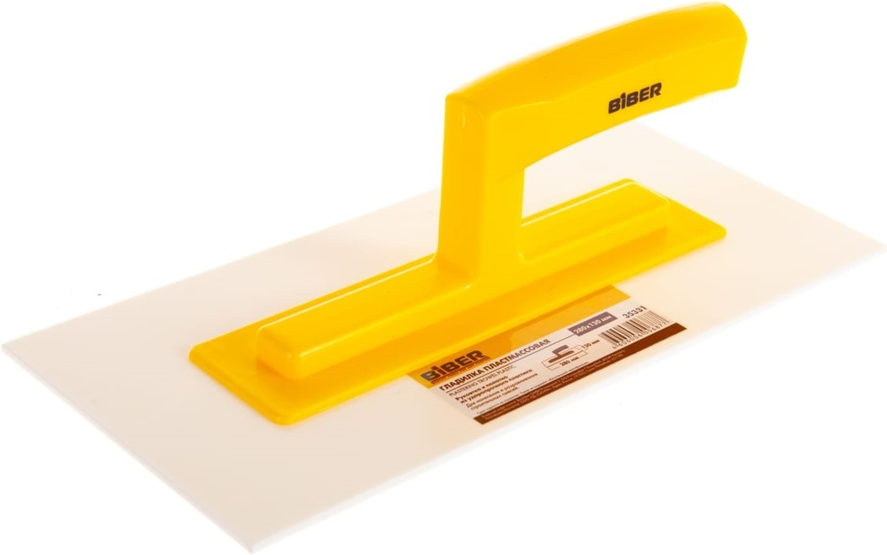 Гладилка BIBER пластмассовая 280x130 мм