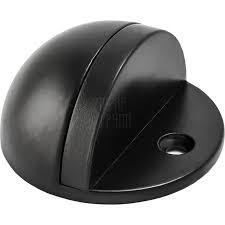 Ограничитель дверной  черный