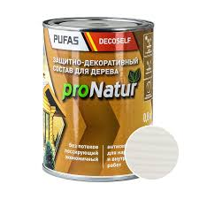 Антисептик лессирующий для дерева БЕЛЫЙ Decoself (2,7л)