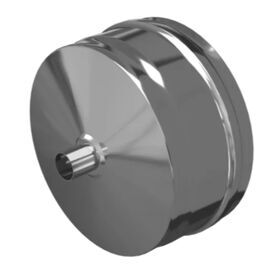 Заглушка с конд.отводчиком нерж.d 200 0,5мм