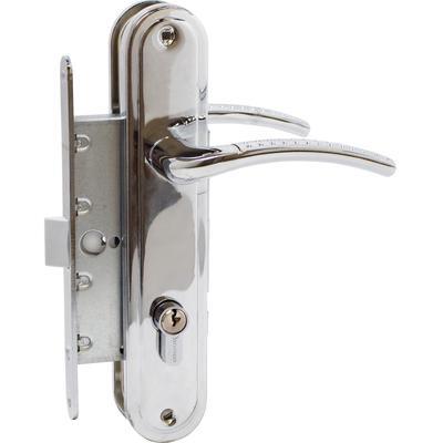 Замок врезной ЗВ "Аллюр" 127/1 СР хром