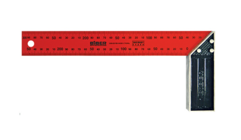 Угольник столярный 350мм BIBER "Эксперт"