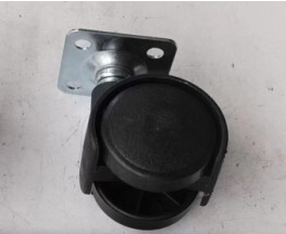 Колесо мебельное 30мм с пяткой (063834)