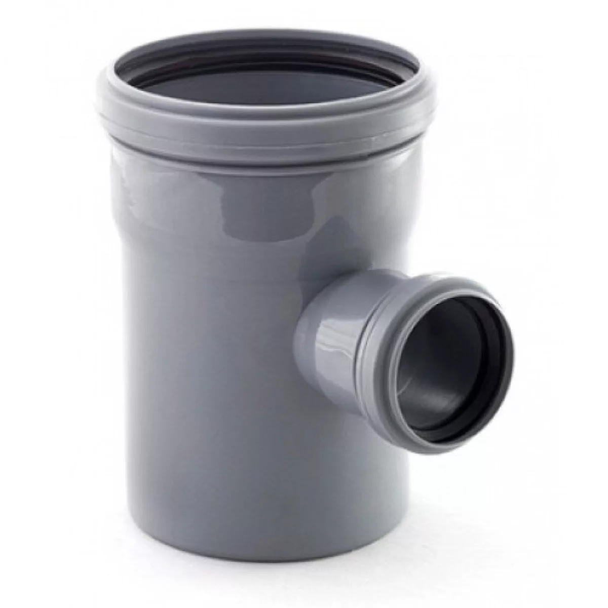 Тройник JAKKO РР-R канализационный D=110/50мм  90° серый