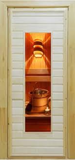 Дверь банная липа "Парная" 1800*700 мм. (ЦР)