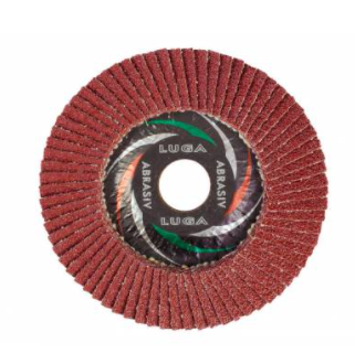 Круг лепест. "LUGAABRASIV" 115х22мм Р120