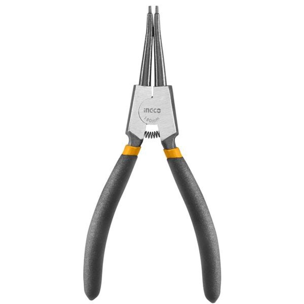 Съемник стопорных колец  INGCO HCCP261801 прямые 180 мм (внешние)