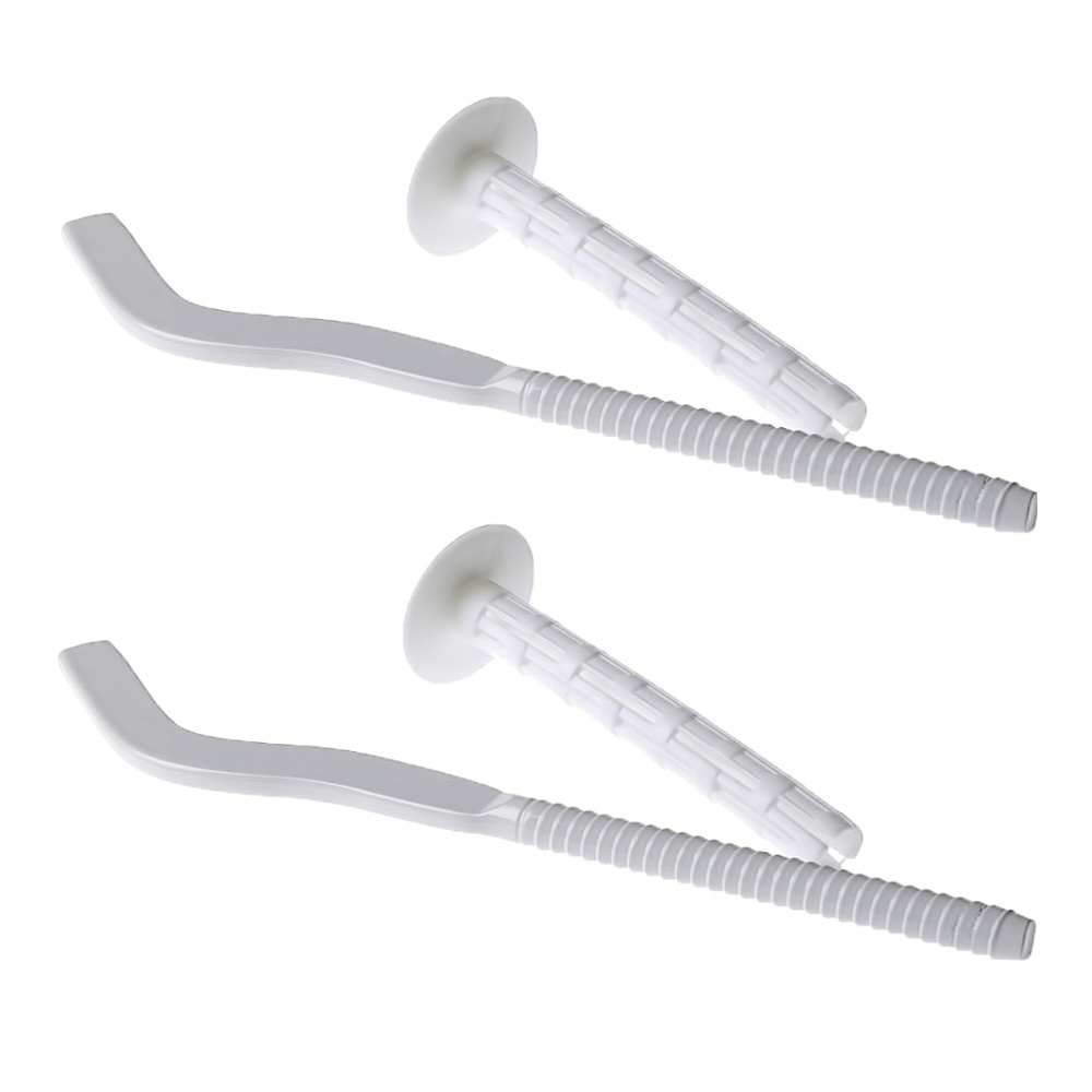 Кронштейн д/радиат штырь дюб.7*180мм бел