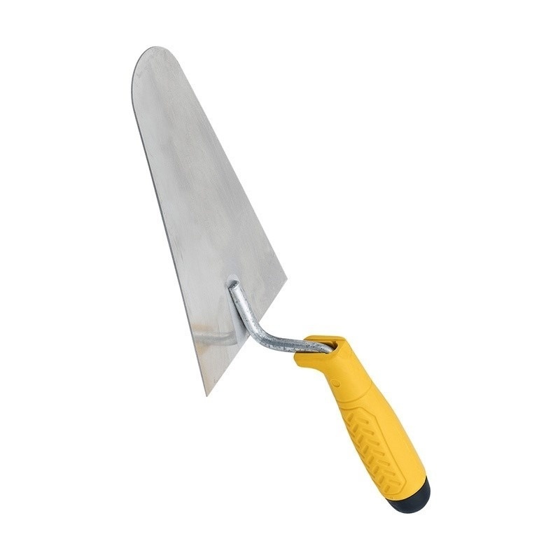 Кельма полукруглая нерж.сталь пласт.рукоятка 180мм БИБЕР