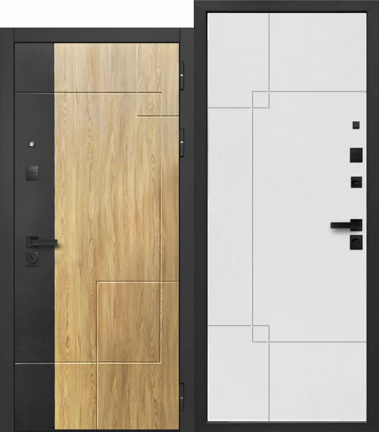 Дверь мет. START 9,0см 3 МДФ (960L)