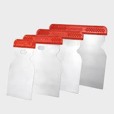 Набор шпателей DЕCOR "Япончик" нержавеющая сталь 50, 80, 100, 120 мм