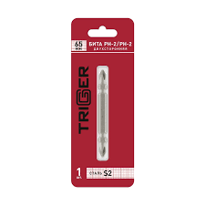 Биты"TRIGGER"65 двухсторонняя 1шт в упак 2РН-2 84983
