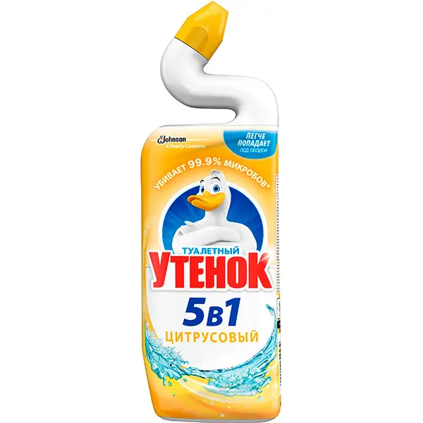 Туалет. УТЕНОК 5в1 цитрусовый 900 мл