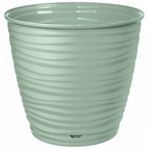 Горшок д/цв. "Saffron" 1,5л с/под Св-зеленый