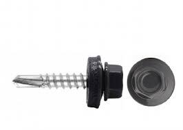 Саморезы кровел. 5,5*25 Граф. серый 7024