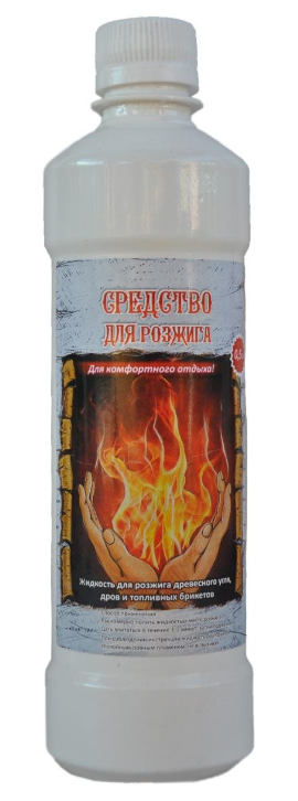 Жидкость для розжига Искра 0.5 л