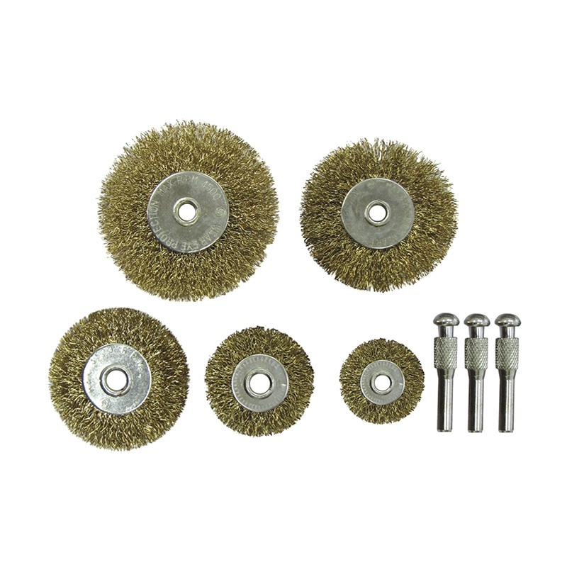 Набор щеток БИБЕР дисковых д/дрели 5шт,