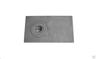 Плита П1-2 (1 конф 3 кружка) 410х710х8 БисЛитЗав