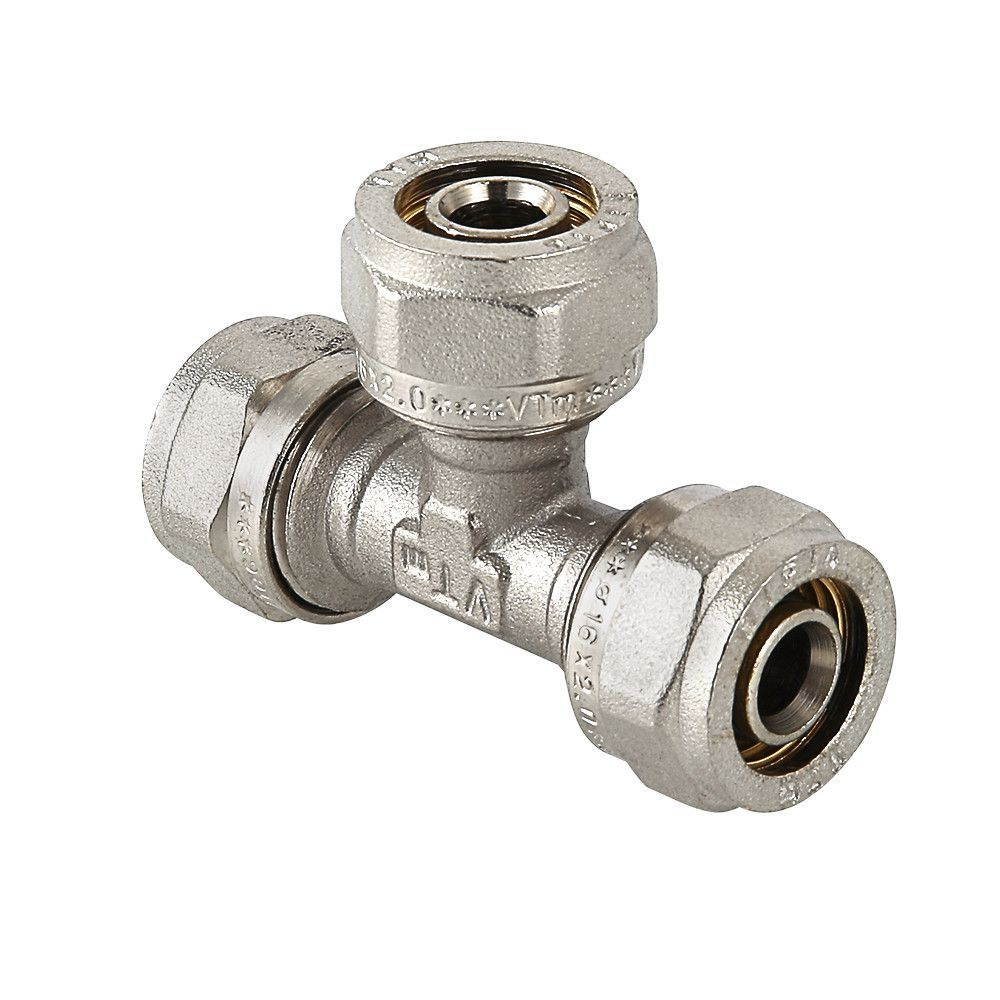 Тройник Valtec 16-20-16 VTm.(3ц)(5) VTm.331.N.162016