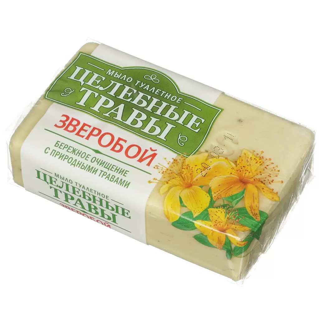 Мыло ЦЕЛЕБНЫЕ ТРАВЫ 160г зверобой