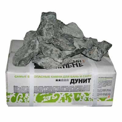 Банный камень ДУНИТ (20кг. коробка)