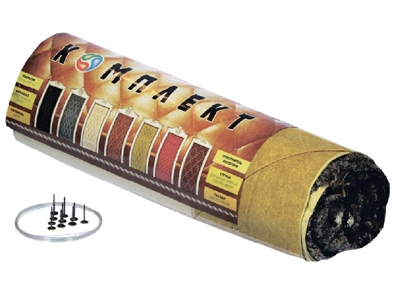 Комплект для обивки дверей с ватином черный