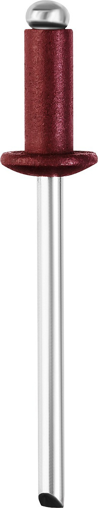 Заклепки алюм. Стайер 4,0*10мм (50шт) тем/красный