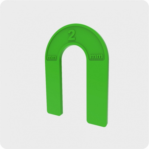 Подкова для плитки 2мм