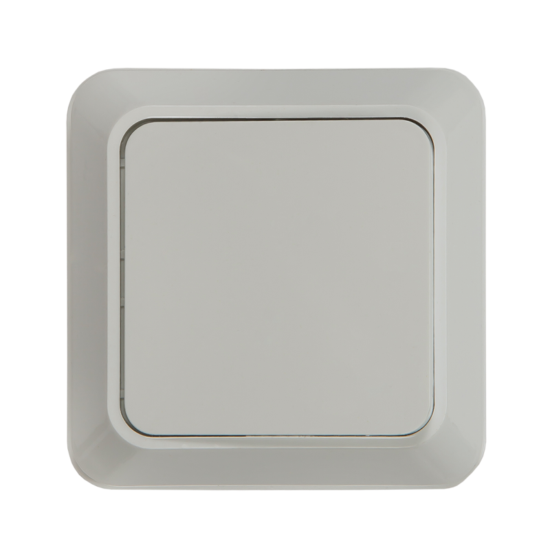 Выключатель ASD "Boletto" 10А 220В о/у однокл. белый