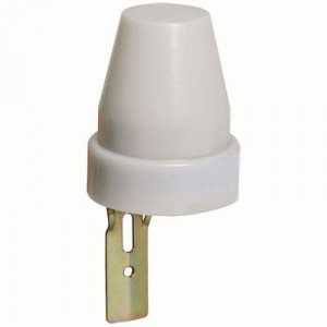 Фотореле ИЭК ФР 601 с регулировкой освещения 2200Вт 230В