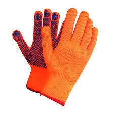 Перчатки утепл. акрил. с ПВХ РЭД