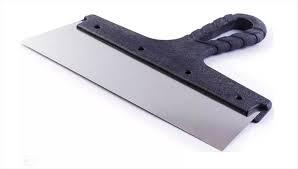 Шпатель АКОР гладкое лезвие антикоррозийное покрытие 200 мм