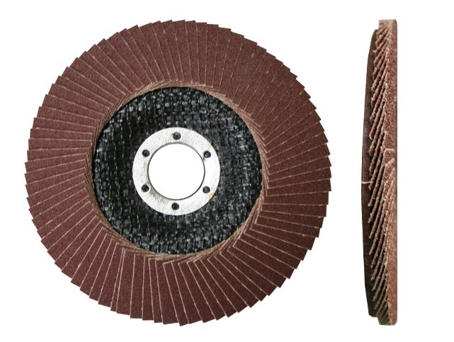 Круг лепест. "LUGAABRASIV" 150х22,2мм P120