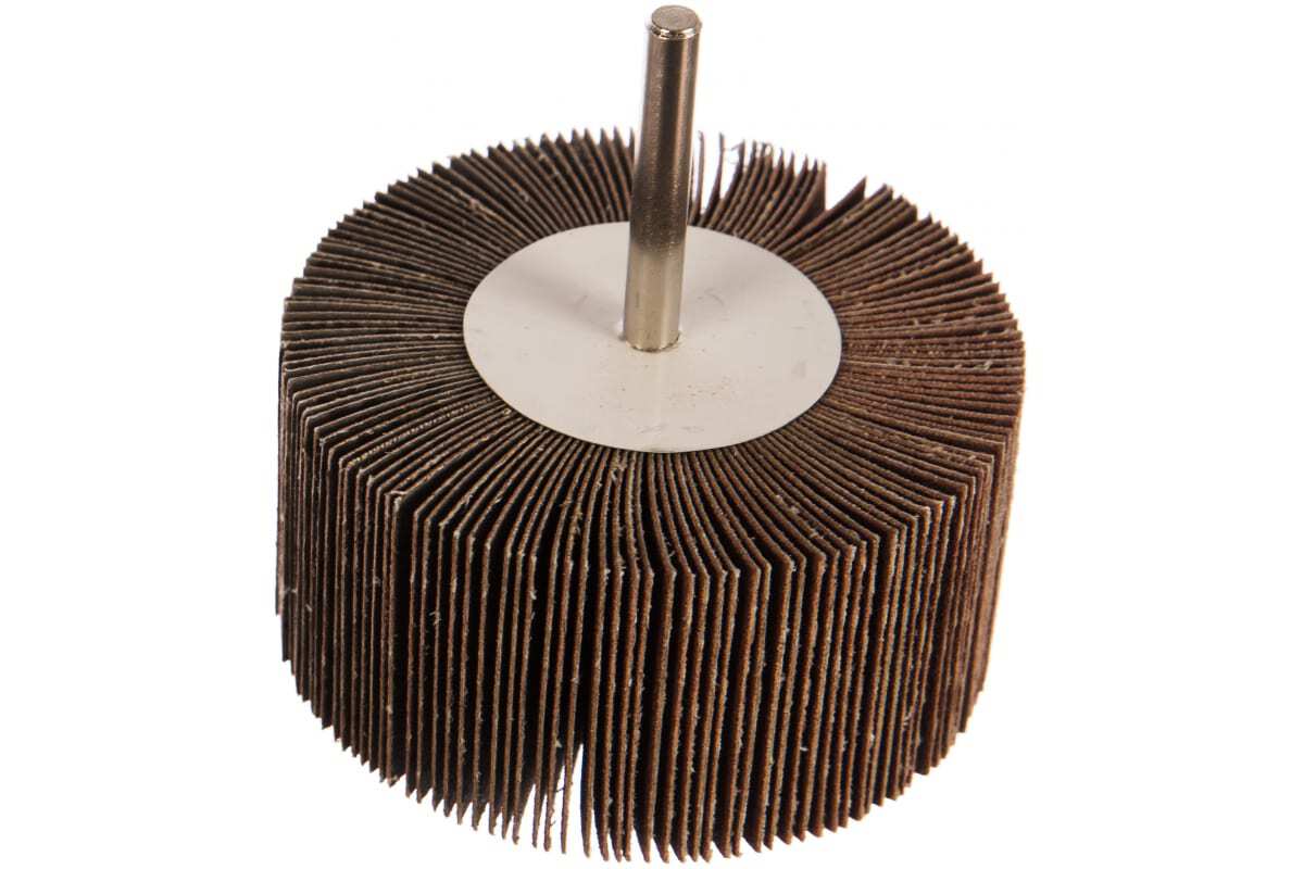 Круг шлиф. "ЗУБР" d 80х40 мм,Р120 лепестковый